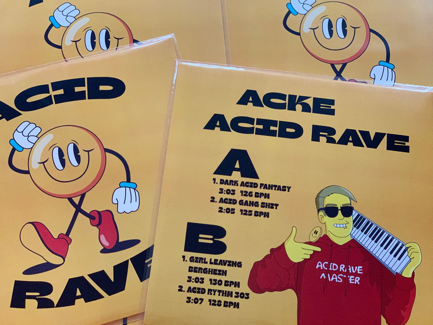 Acid Rave Vinyl EP 12-inch Dubplate
